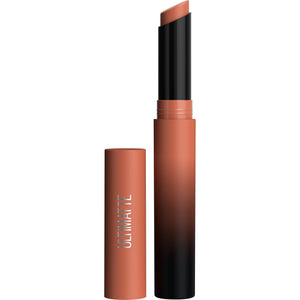 Maybelline Ultimatte barra labios mas-sepia, tono neutro con acabado mate suave para uso diario
