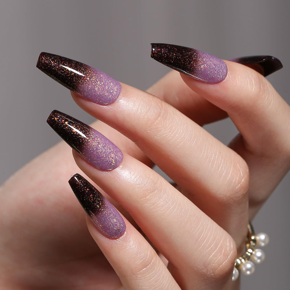 MAYCHAO BarCode brillo intenso en gel uñas, acabado duradero.