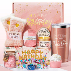 MAYICIVO cesto regalo cumpleaños para mujeres, ideal para sorprender y celebrar