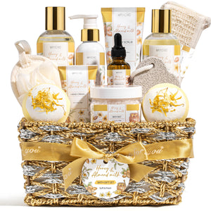 Mayicivo cesto regalo spa tejido, perfecto para regalo de cumpleaños o Navidad.