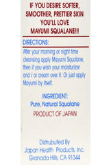 Mayumi Aceite de Escualano, textura ligera para uso diario.