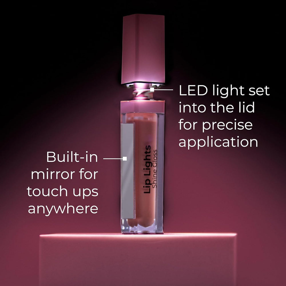 MCoBeauty Lip Lights Shine Gloss acabado de alto brillo para labios