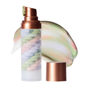 MCoBeauty primer todo en uno, botella de gel listo para preparar la piel para maquillaje