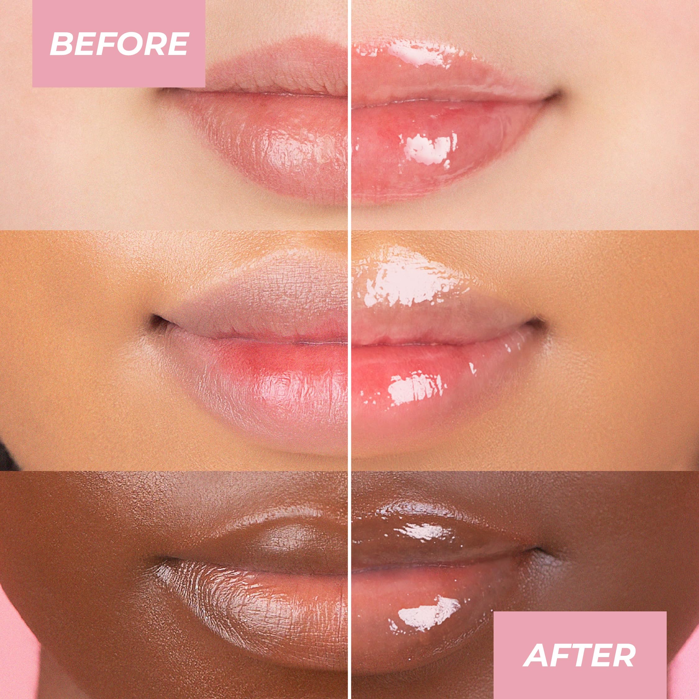 MCoBeauty Lip Lights Shine Gloss uso diario cómodo