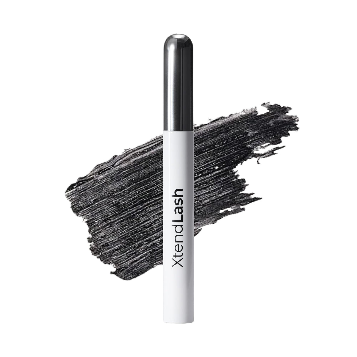 Pestañas definidas con Xtendlash de MCoBeauty tras aplicar la máscara tubing.
