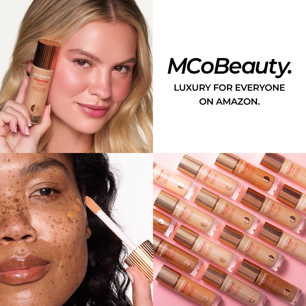MCoBeauty Flawless Glow acabado fresco y piel suave.