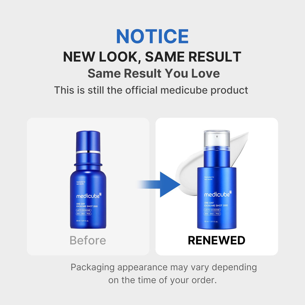 Medicube Exosome Shot Zero espícula tecnologia entrega activos en poros