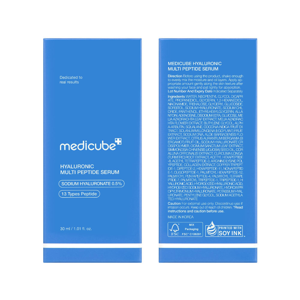 Medicube sérum uso diario para piel seca y mixta.