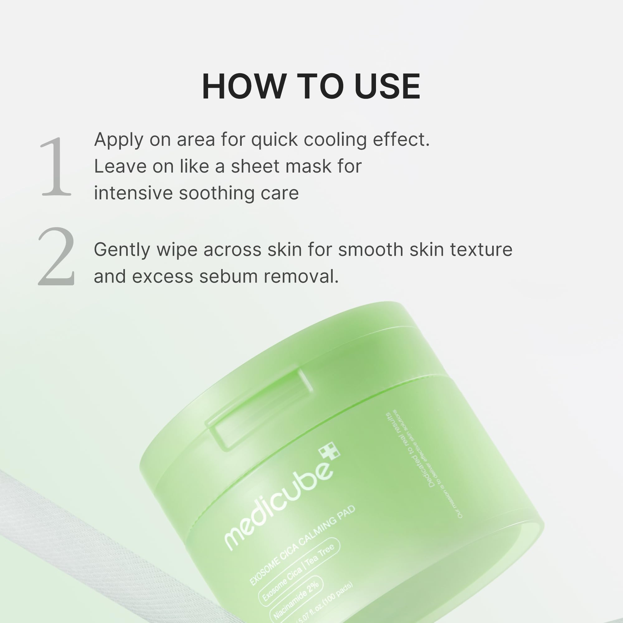 Cuidado de poros con Medicube Exosome Cica para tez más uniforme.