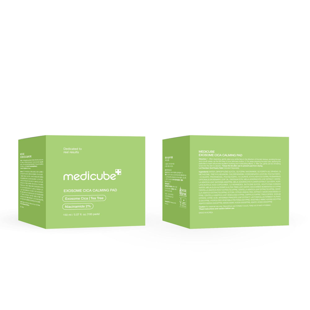 Rutina post-solar con Medicube Exosome Cica para piel calmada.