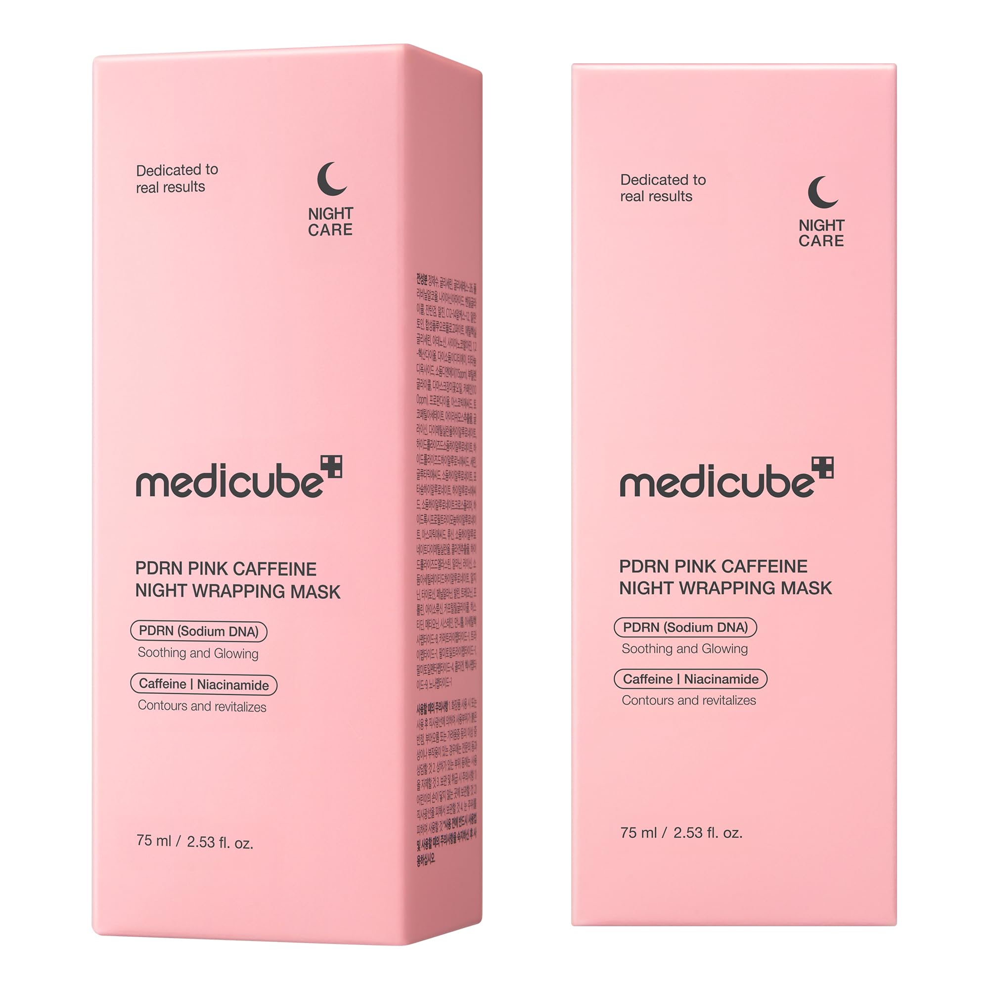 Medicube Wrapping Mask PDRN Caféina: máscara despegable para ritual nocturno.
