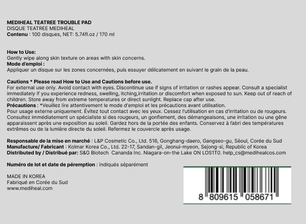 Discos veganos certificados de Mediheal para cuidado responsable.