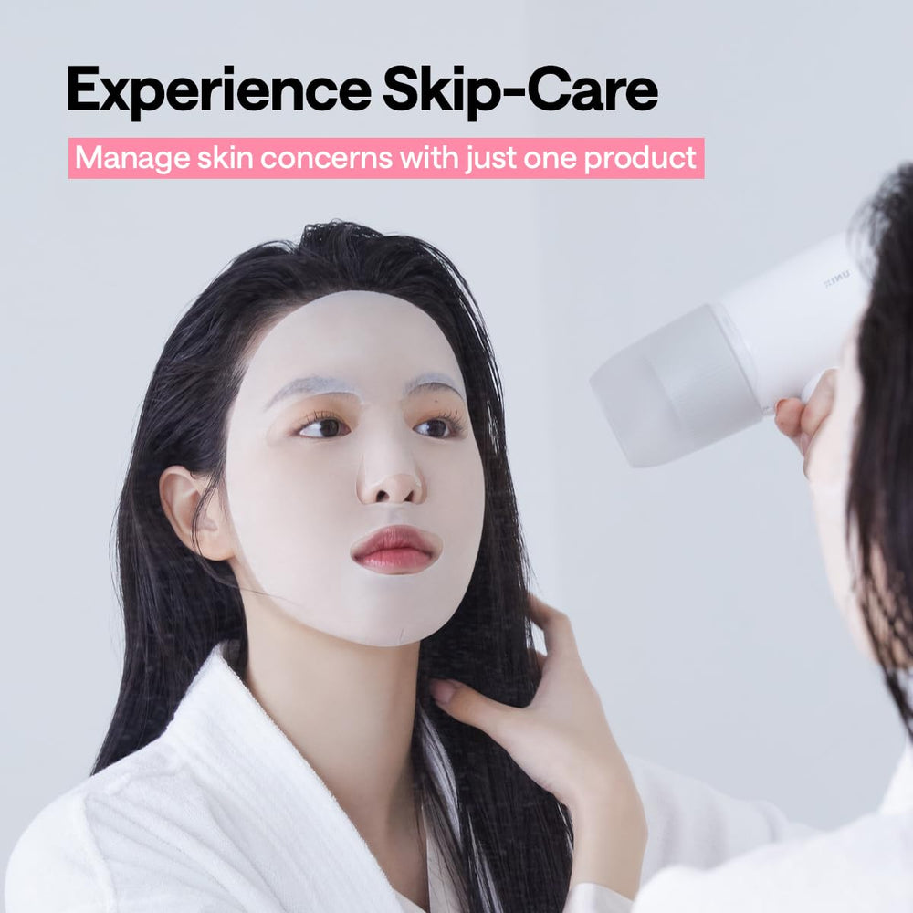 Pinza integrada para manejo higiénico de la mascarilla Mediheal Derma 365.
