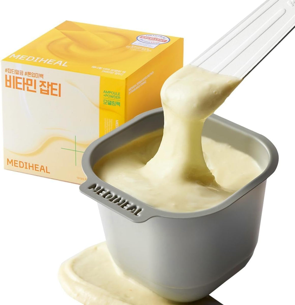 Mediheal Derma Modeling Pack Vitamina: caja lista para usar en casa, experiencia de spa.
