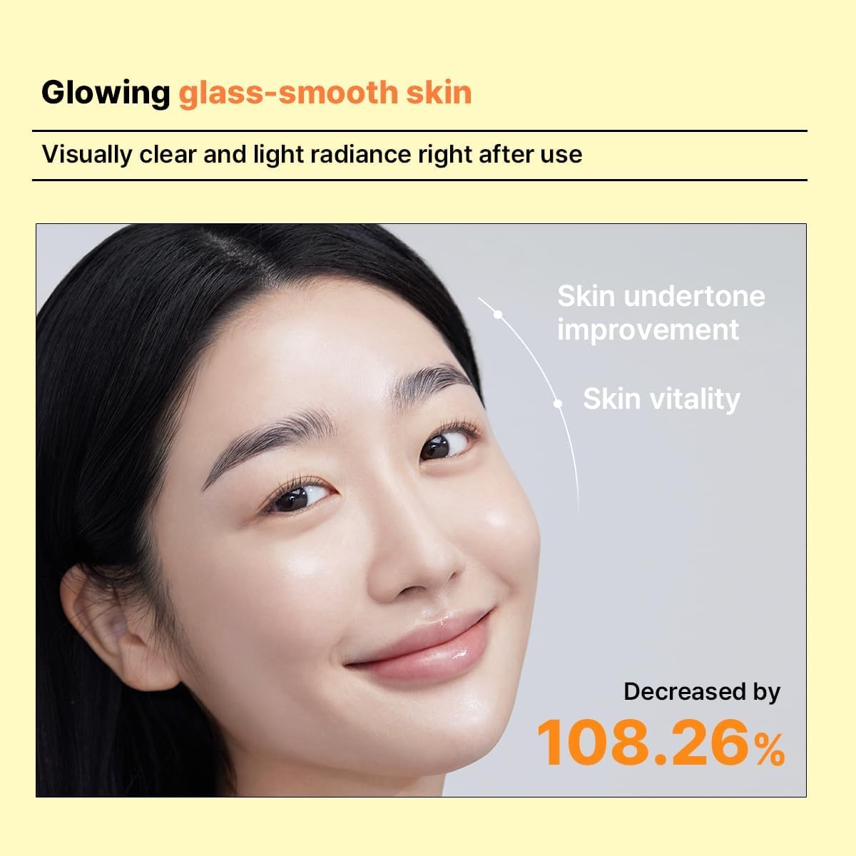 Mediheal Derma Modeling Pack Vitamina: piel visible tras la sesión de cuidado.
