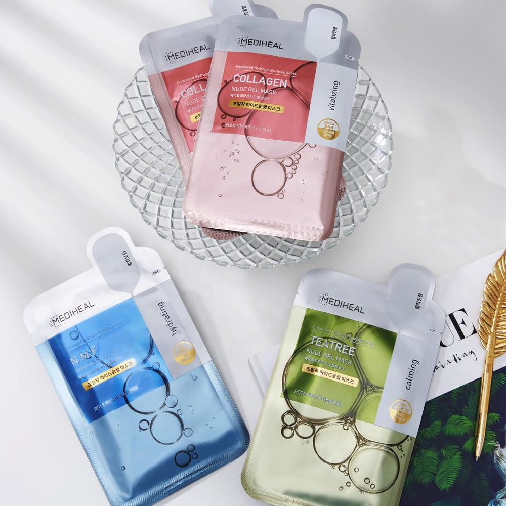Mediheal NMF Nude Mascarilla con ceramidas: barrera reconfortante para la piel.