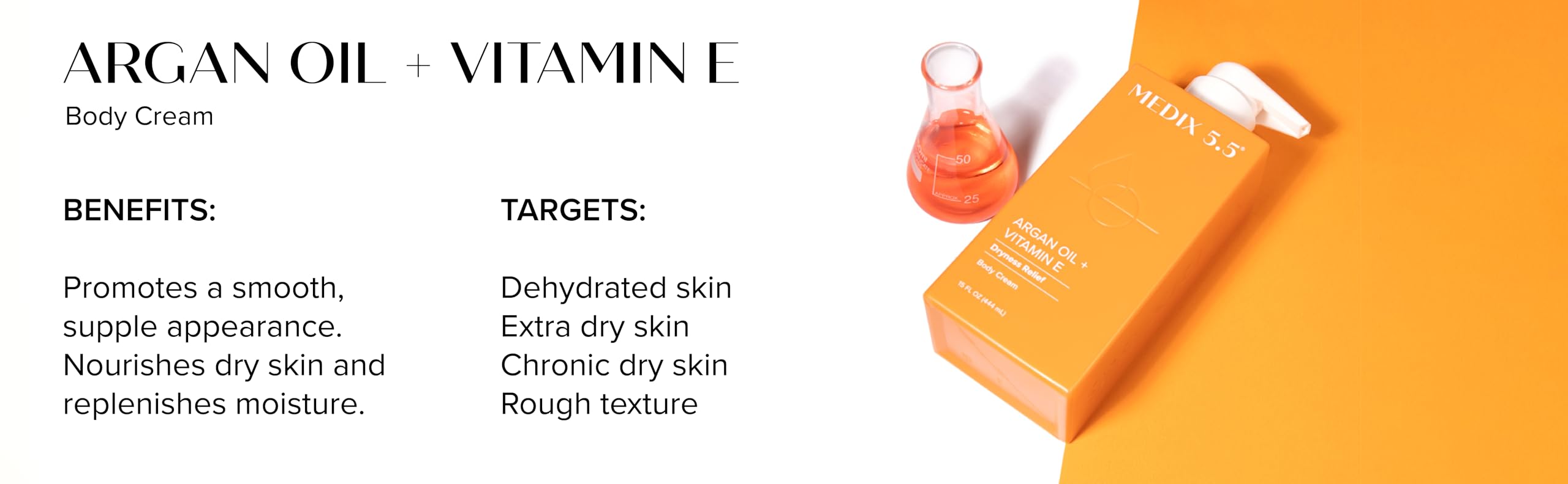 Medix 5.5 Crema Argán y Vitamina E, tono más uniforme.