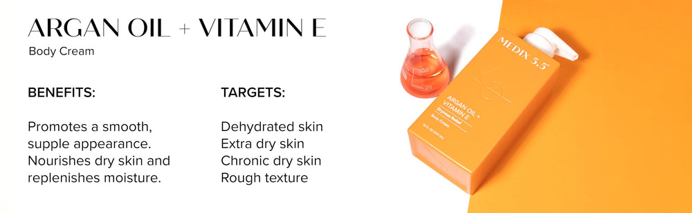 Medix 5.5 Crema Argán y Vitamina E, tono más uniforme.
