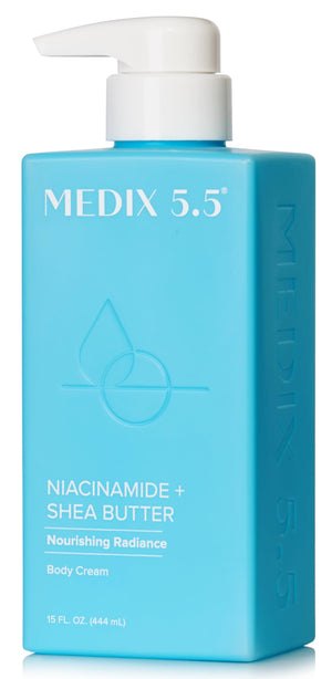Medix 5.5 crema niacinamida, bote para rostro y cuerpo con hidratación