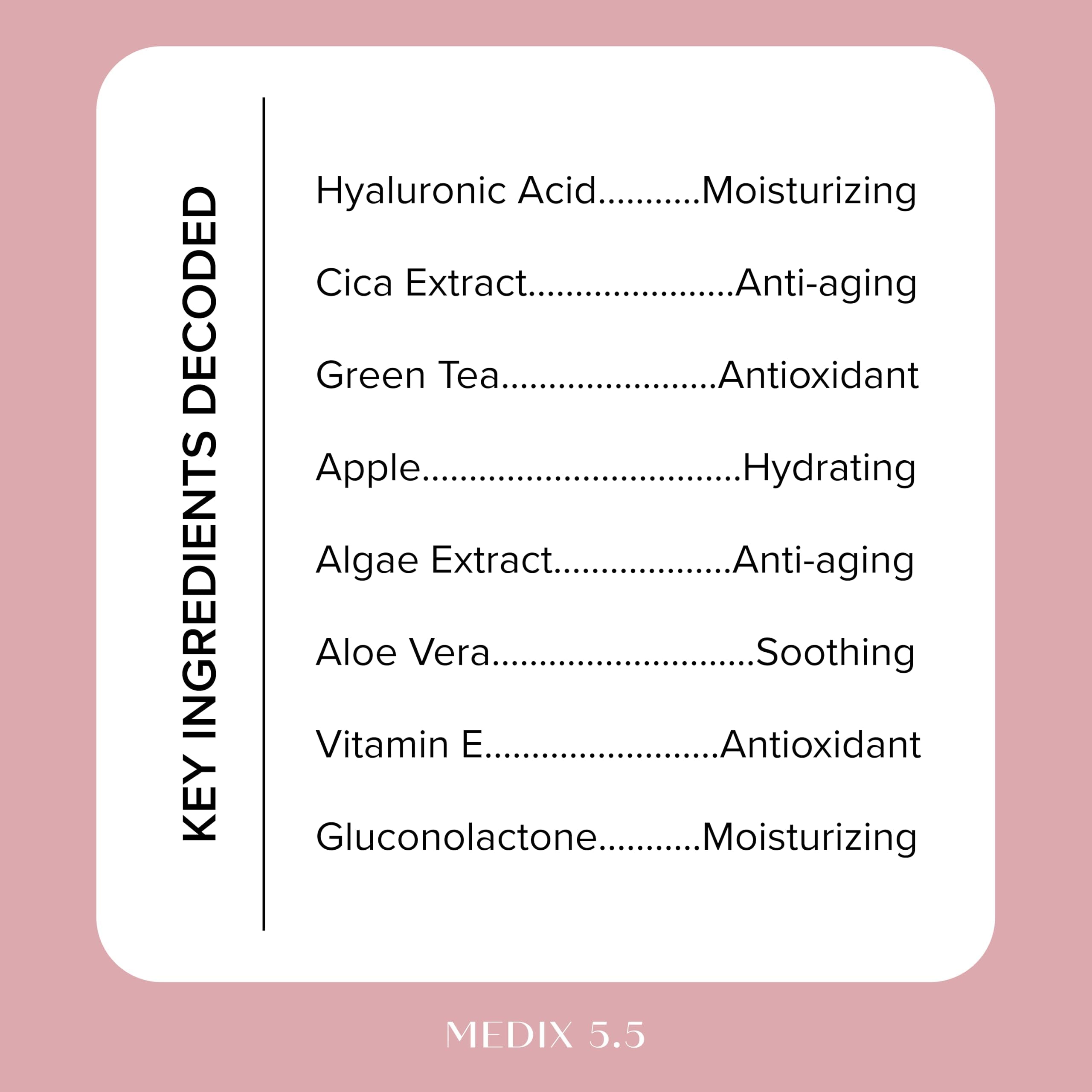 Envase de 50 ml práctico de Medix 5.5 para fácil dosificación