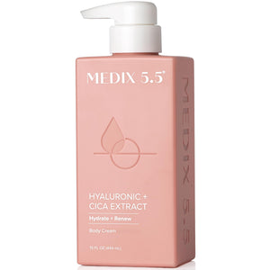 Medix 5.5 hialurónico crema corporal: hidratación profunda para piel suave