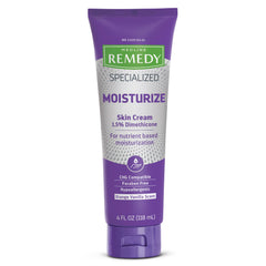 Medline Remedy Olivamine Nutrashield crema hidratante para piel seca y sensible.