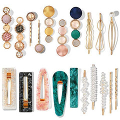Mehayi clips pelo perla macaron para look elegante en fiestas