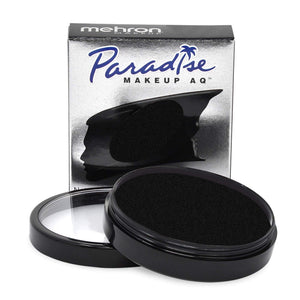 Mehron Paradise Makeup AQ Pro, botella vertida, textura suave para una aplicación uniforme.
