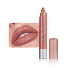 mekuel lápiz de labios retráctil maroon: aplicación cremosa para labios hidratados.