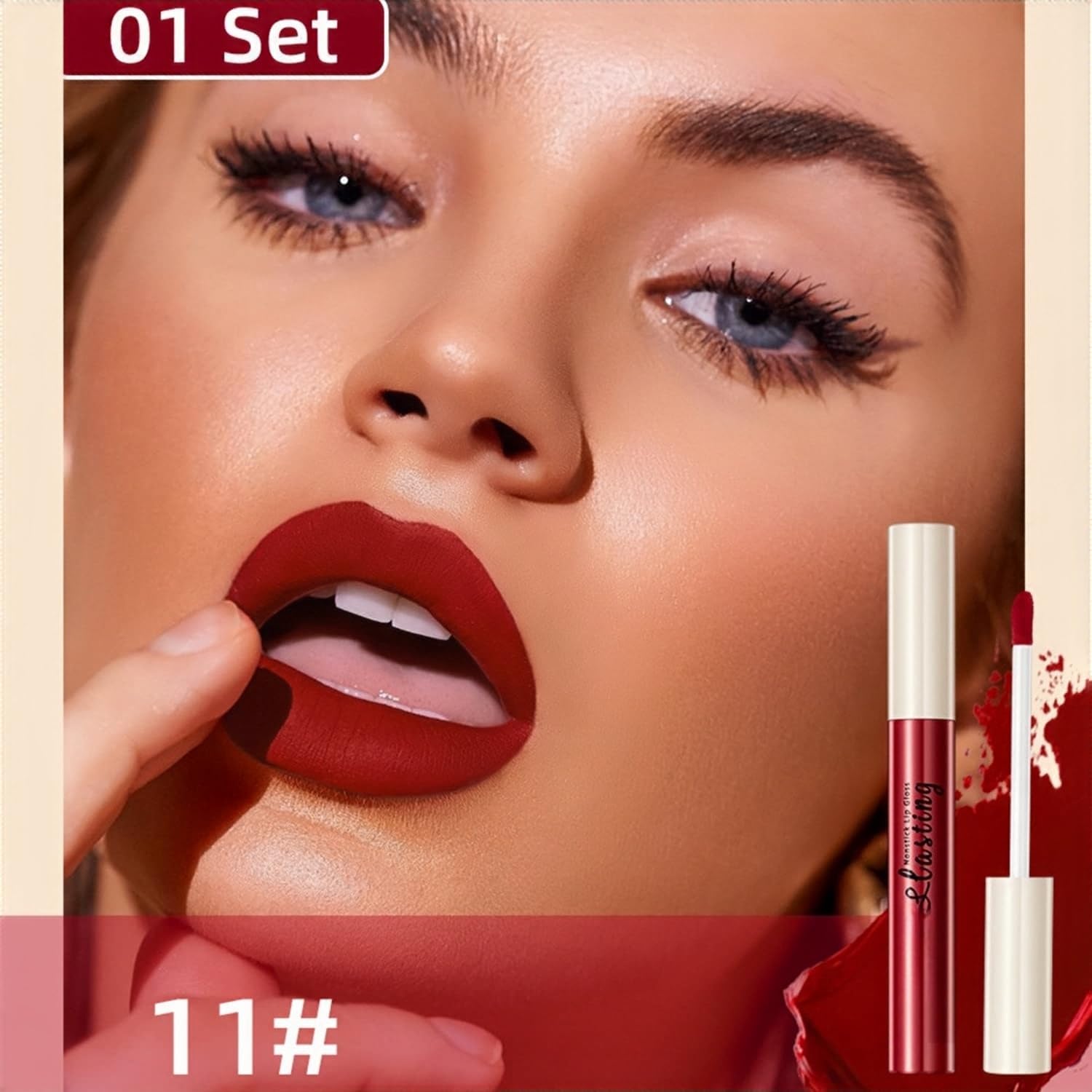 Melemando regalo ideal para mamá o amigas, set de labiales mate