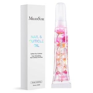MelodySusie bote de aceite cutícula lavanda para hidratación rápida.