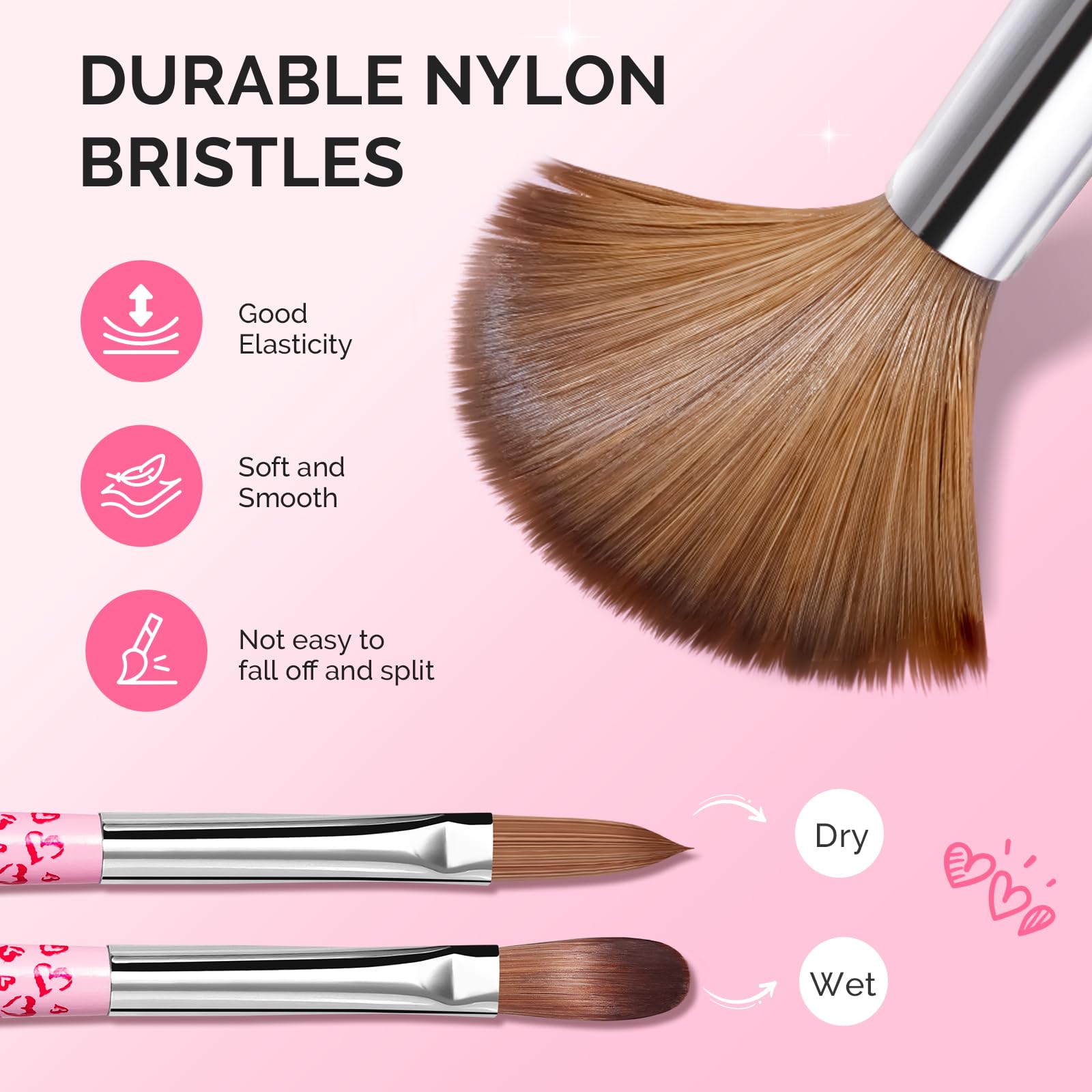 MelodySusie set para trabajo en casa y salón profesional de uñas.