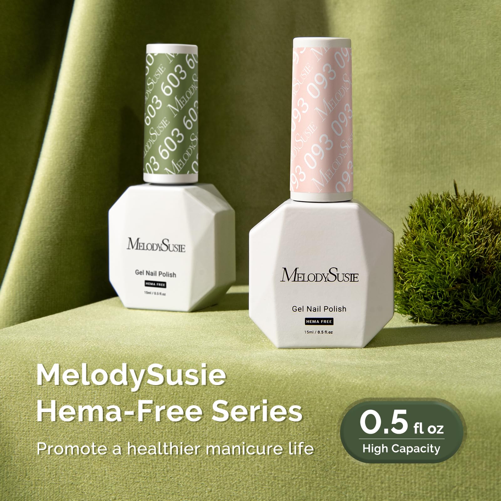 Retirada por remojo con MelodySusie gel para desmaquillar