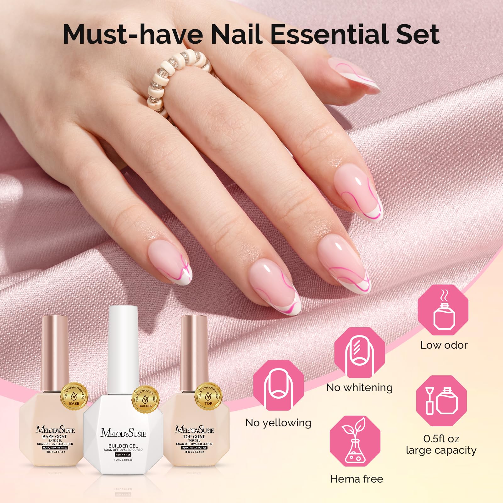 MelodySusie lámpara UV/LED para secado rápido de manicuras
