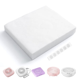 MelodySusie papel filtrante para colector de polvo de uñas, reducción de polvo en el área de trabajo.