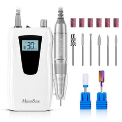 MelodySusie SC320D taladro de uñas con acople y pantalla LCD para control preciso