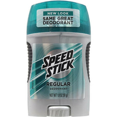Mennen Speed Stick Regular, desodorante en barra 1,8 onzas, pack de 3 para frescura diaria.