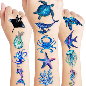 MeoIsDaBest pez oceano: tatuaje para juego seguro.