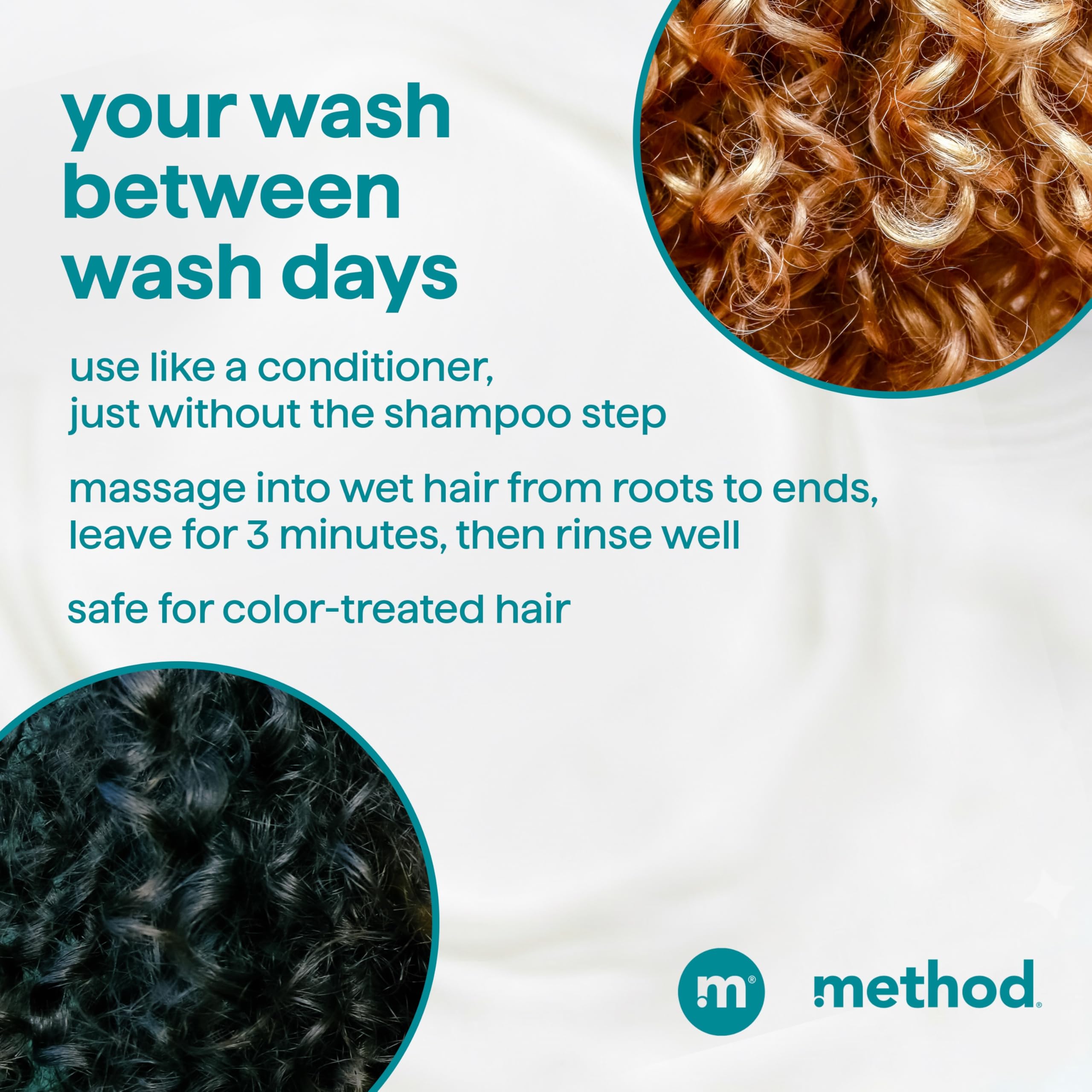 Method Curl Defining Co-Wash Coco Twist: fragancia de coco que perdura tras el lavado