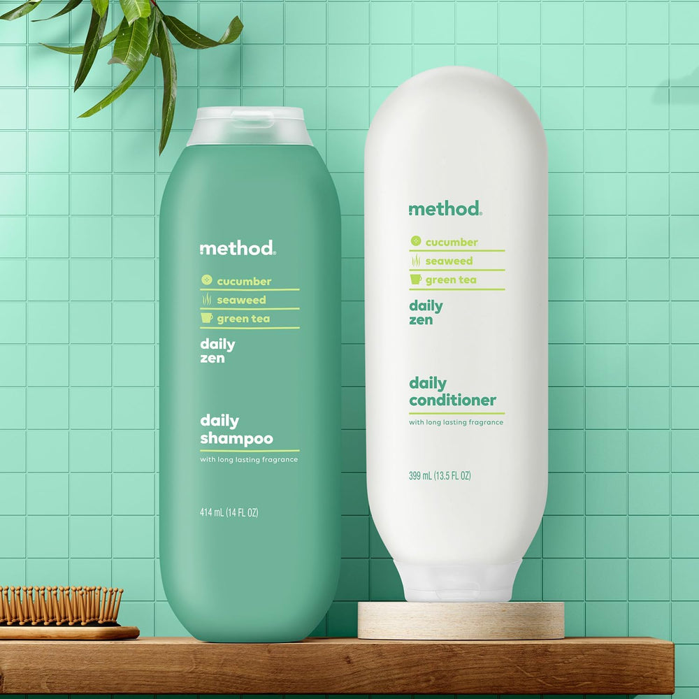 Método Daily Zen envase PCR reciclable: plástico 80% reciclado para cuidado responsable