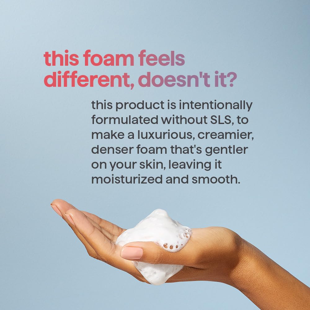 Method Dream Foam: fórmula sin sulfatos, parabenos y ftalatos para una limpieza suave.