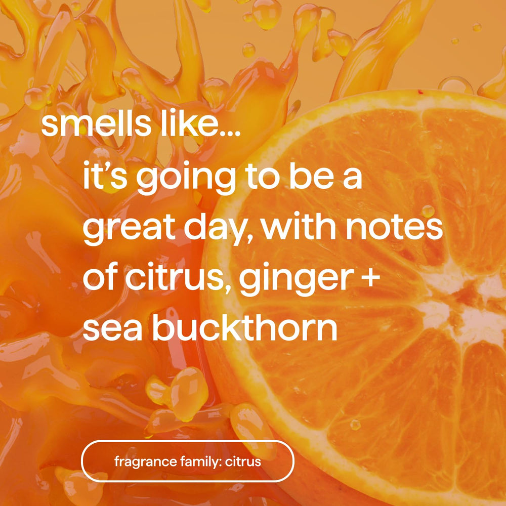 Method Energía Boost: aroma cítrico con jengibre para despertar los sentidos.