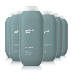 Botella Method Men 18oz con fragancia marina para ducha fresca y revitalizante