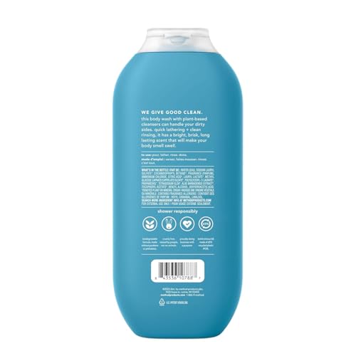 Method Hombres gel de cuerpo Glacier Granite: espuma rápida para ducha limpia y revitalizante.