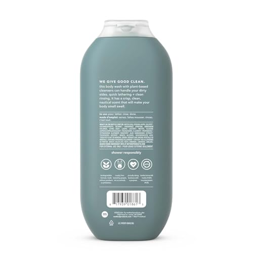 Jabón líquido Method Men con espumación rápida para una limpieza eficiente en la ducha