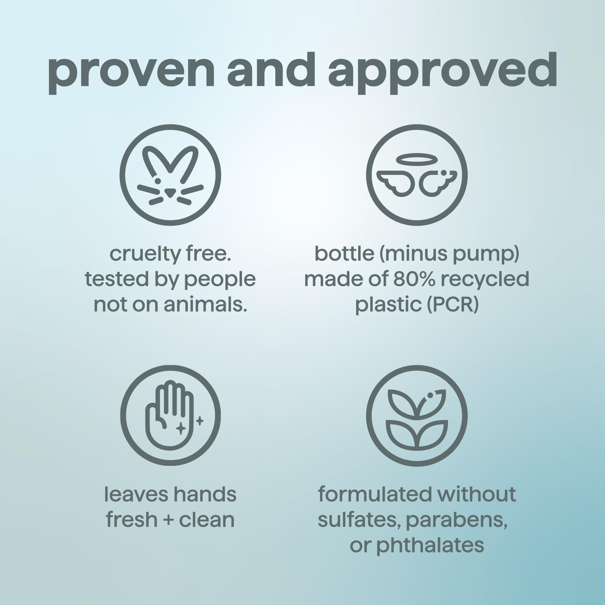 Method envase reciclado y libre de químicos agresivos