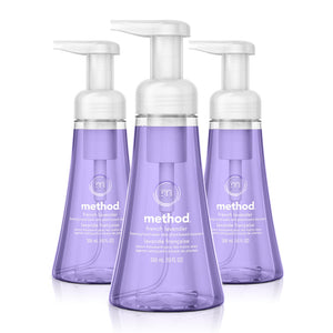 Method lavanda francesa: botella espumosa para lavado diario.