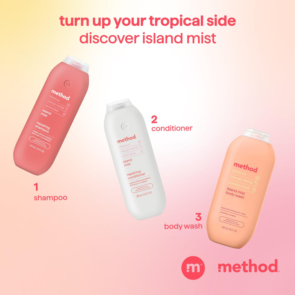 Method apto para cabello teñido, mantiene color con suavidad