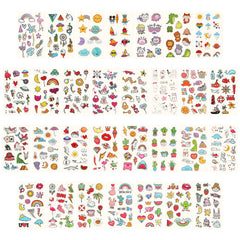 Metker tatuajes temporales: 1000 diseños, opción de juego creativo y narrativo.