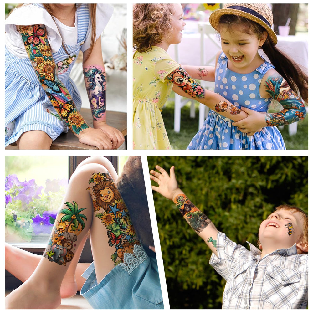 Metuu mariposa tatuaje temporal: motivo colorido para actividades creativas